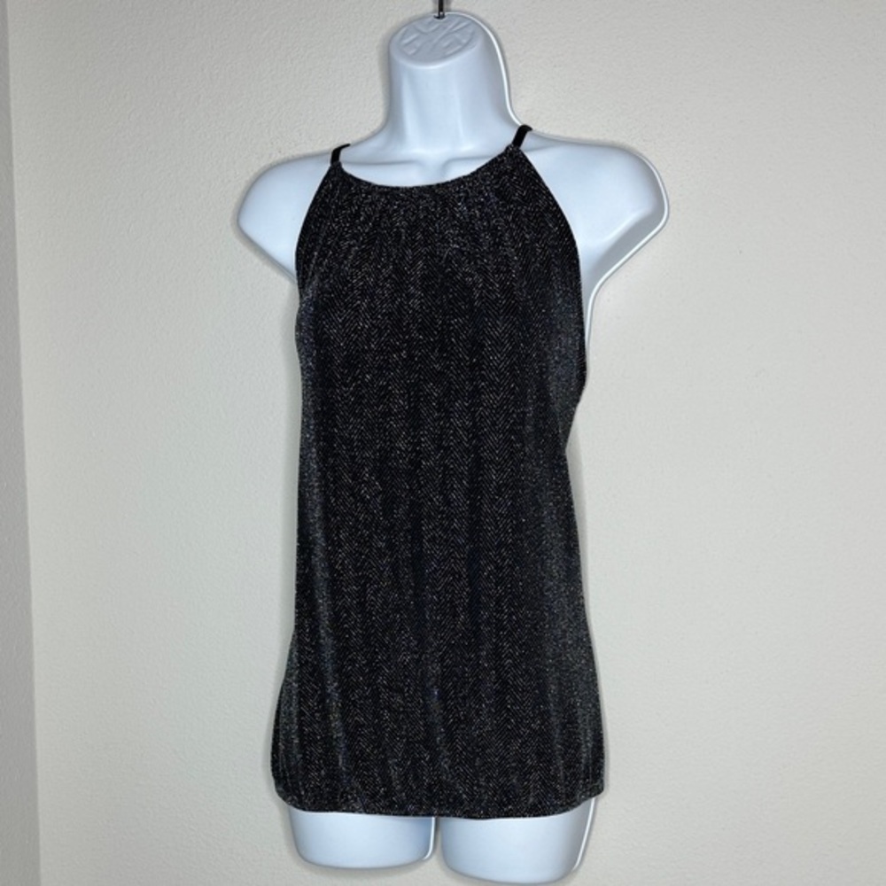 Maurices Black Sparkle Camisole